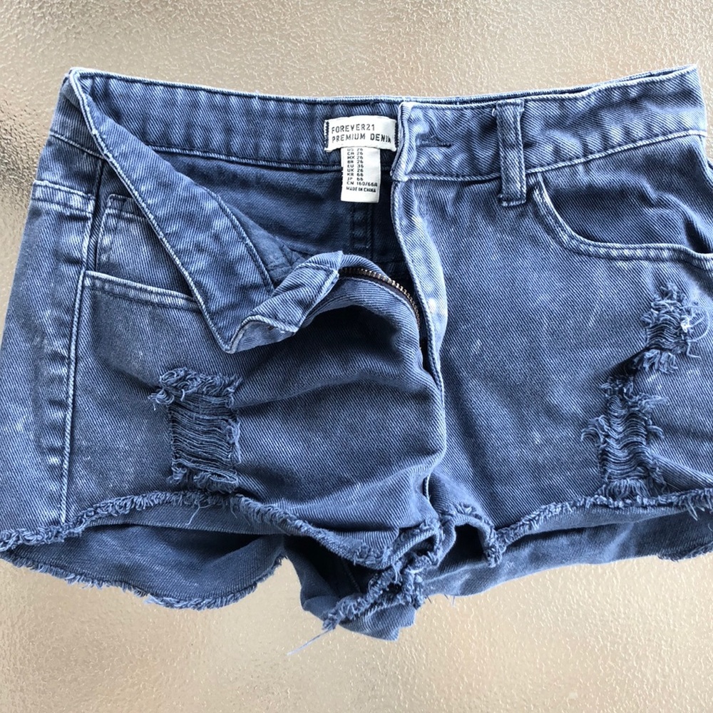 Forever 21 denim shorts